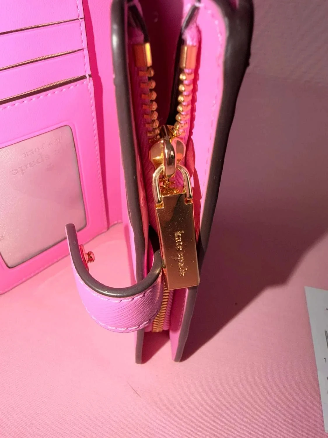 porte monnaie Madison rose bonbon  Kate spade – photo 6